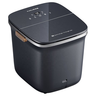   BH 6 THÁNG  Chậu ngâm chân massage khí nén + con lăn Bồn ngâm chân thảo dược mát xa khô + nước 