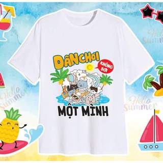 Bst 5 mẫu áo thun đi biển slogan hay nhóm, đồng đội - áo team building