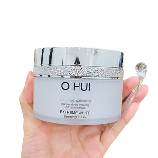 Hũ mặt nạ ngủ Ohui White Sleeping mask tách sét