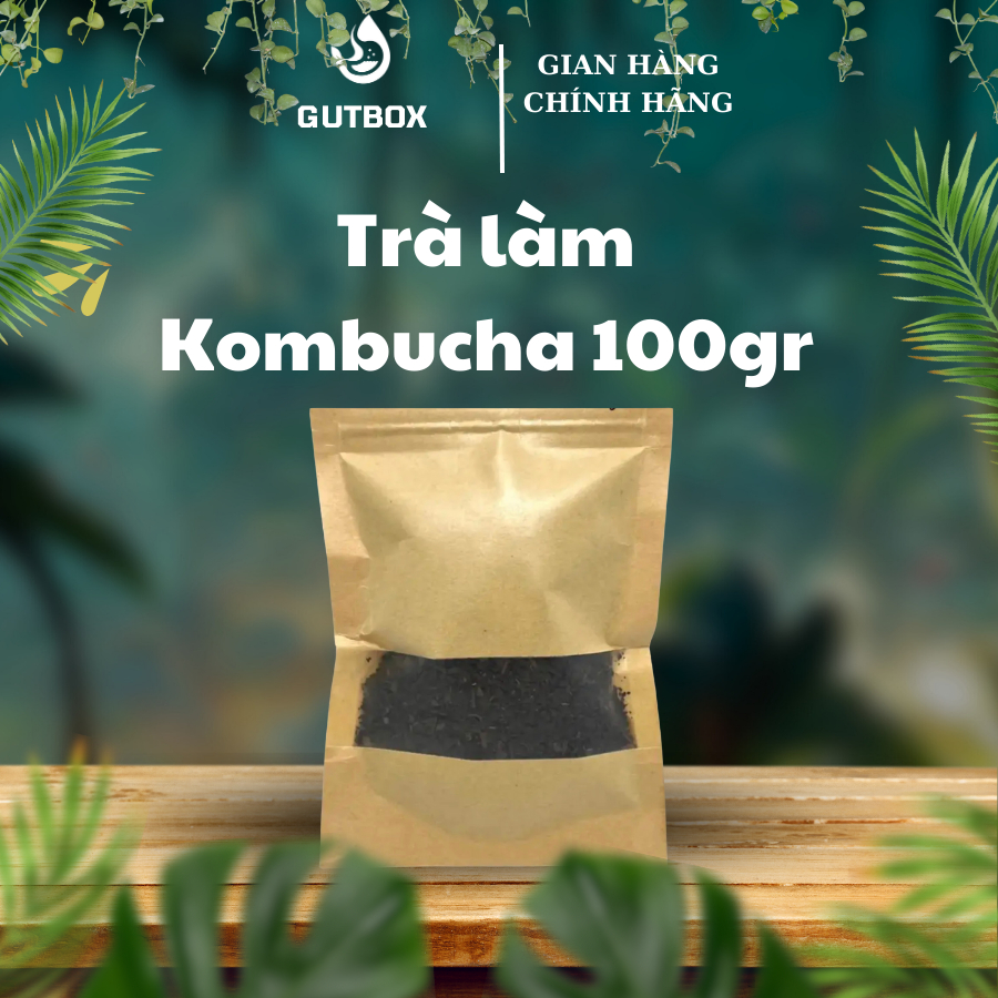 Trà làm Kombucha thơm ngon 100gr