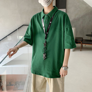 Fox Luxury- Áo polo cotton basic nam nữ, áo phông trơn dáng rộng dễ phối đò -APL01