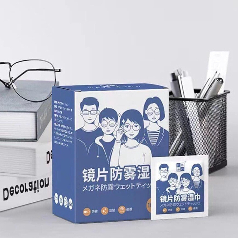 [❌GIÁ SỈ❌] Khăn lau kính Nano, khăn giấy chống bám hơi nước, giấy lau kính chống mờ sương, mồ hôi, chống nhờn 88500