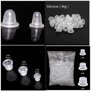 Hũ đựng mực và chum silicon đủ size 100 cái