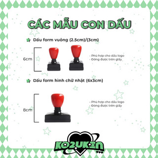 Con dấu theo yêu cầu (INBOX shop trước khi đặt hàng)