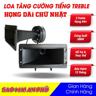 Bộ 2 Cái Loa tăng cường tiếng Treble Thái họng Chữ Nhật Cực Hay cho dàn âm thanh gia đình