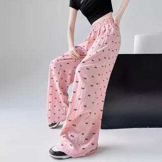 Quần Ống Rộng In Nơ DaaLaa Store Kiểu Xinh Xắn, Thoải Mái Q116