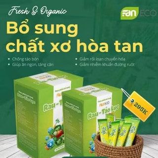 Tinh chất rau tảo lục Faneco Cải Thiện Tiêu Hóa, Giảm Táo Bón An Toàn, Hiệu Quả (Hộp 30 gói x 3gram)