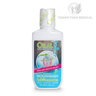 Nước súc miệng GIỮ ẨM ORAL7 Moisturising Mouthwash 250ml