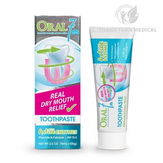 Kem đánh răng giữ ẩm miệng Oral7 Moisturising Toothpaste 75ml