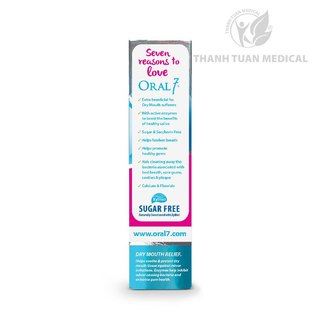 [Hàng UK, có bill] Kem đánh răng giữ ẩm miệng Oral7 Moisturising Toothpaste 75ml, xoa dịu cảm giác khô rát, khó chịu