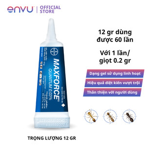 [Combo 2 Sản Phẩm] Gel Diệt Kiến Maxforce Quantum 12g/tuýp