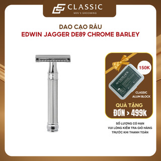 Dao Cạo Râu Edwin Jagger DE89 Chrome Barley Safety Razor