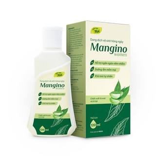 Mangino vim mẫu mới dung dịch vệ sinh chai 120ml