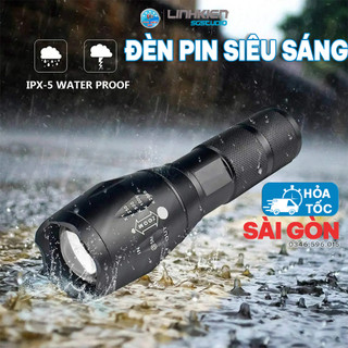 🔥GIÁ SỈ🔥 Đèn Pin Cầm Tay Police KHÔNG PIN khay Pin 3 Pin AAA