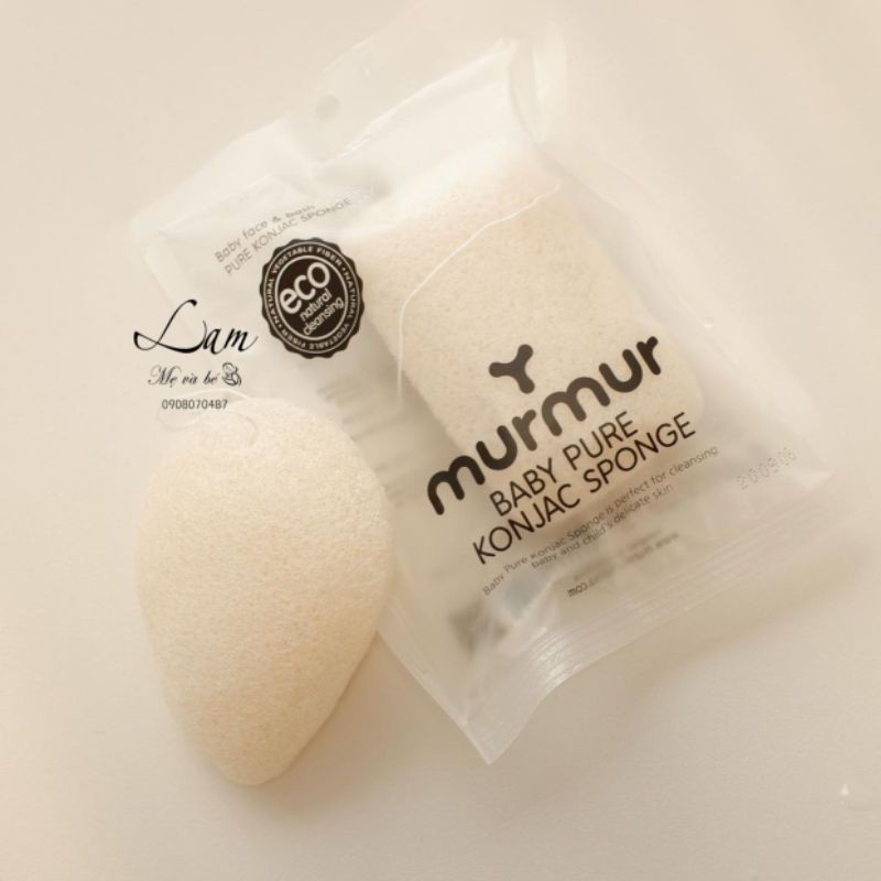 Bông tắm bọt biển Murmur Hàn Quốc