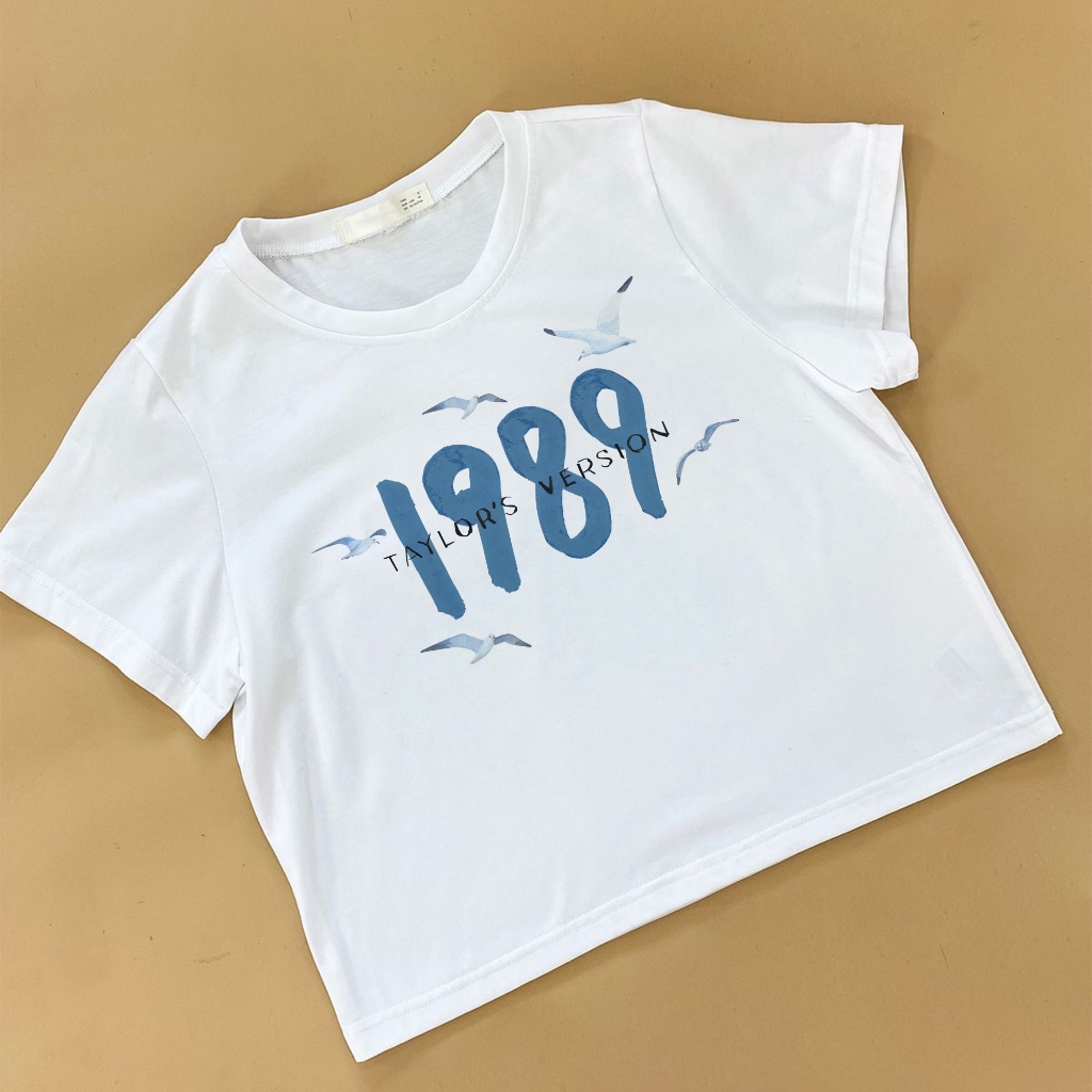 Áo Thun Croptop Taylor Swift - 1989 (Taylor's version) dành cho You Guys mùa hè nam nữ