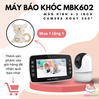 Máy báo khóc Newest Baby monitor không wifi Corky baby mới model mbk602