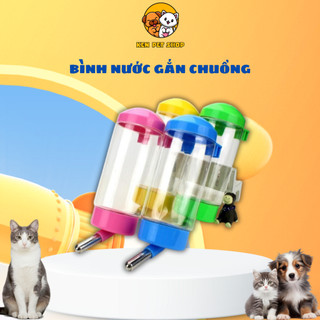 Bình Nước Gắn Chuồng Cho Chó Mèo Thú Cưng Tự Động Tiện Lợi Ken Pet Shop