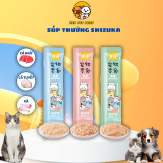 Súp Thưởng Cho Mèo Shizuka 15g Thanh Súp Thưởng Cho Mèo Cat Food Đầy Đủ Dinh Dưỡng - Ken Pet Shop