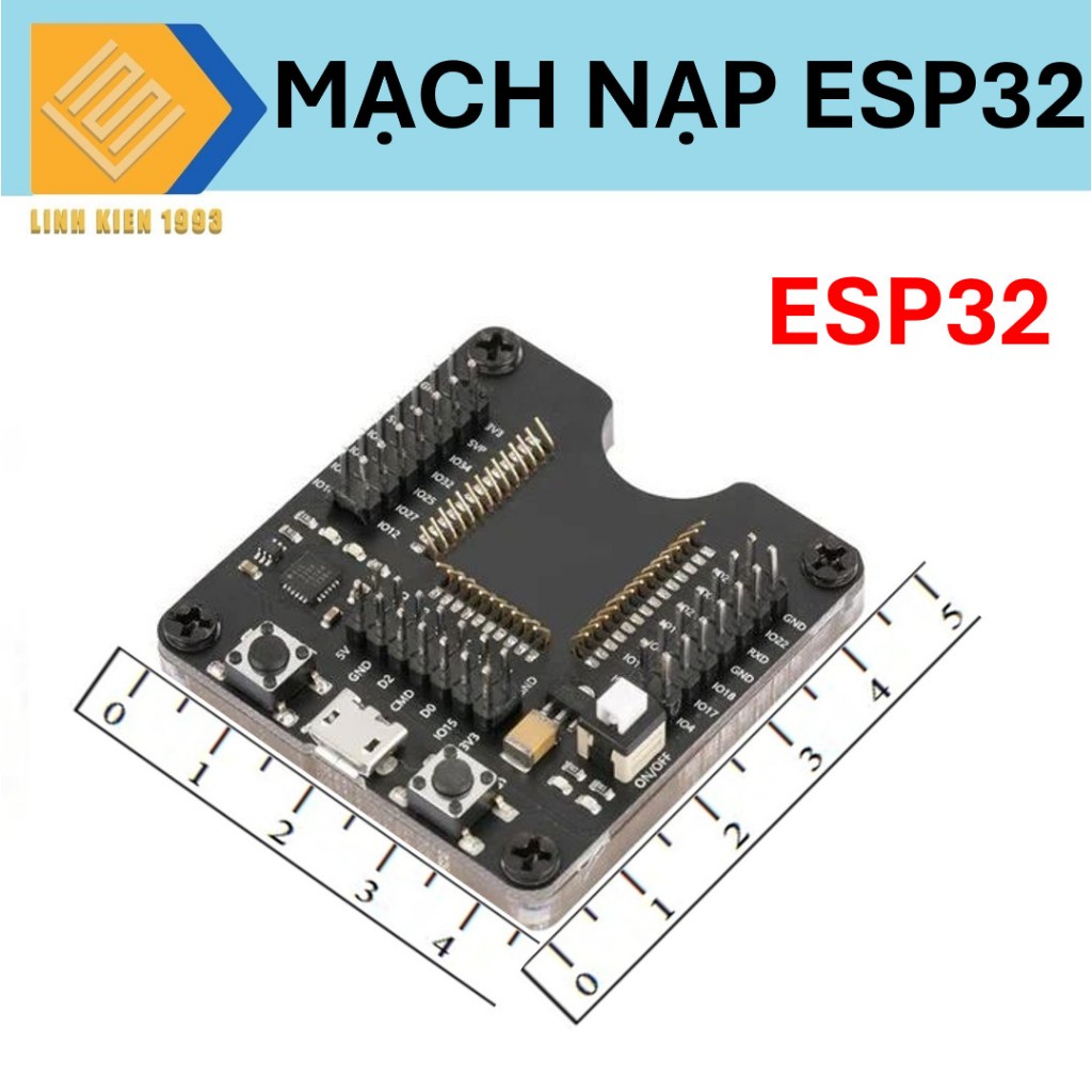 Mạch nạp ESP32 mạch nạp đế nạp chíp esp32