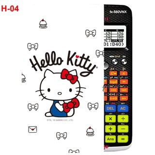 Hình Dán - decal dán máy tính CASIO fx570 , fx580...Hello Kitty (nhiều mẫu khác nhau)