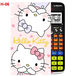 Hình Dán - decal dán máy tính CASIO fx570 , fx580...Hello Kitty (nhiều mẫu khác nhau)