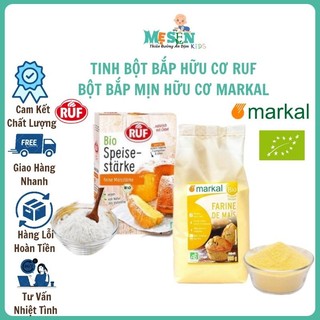 Tinh bột bắp Hữu Cơ Ruf, bột bắp hữu cơ Markal làm bánh cho Bé shop mẹ Sen