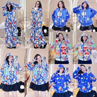 Áo khoác doraemon doremon size 50-85kg