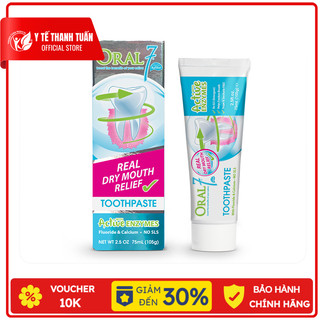 Kem đánh răng giữ ẩm miệng Oral7 Moisturising Toothpaste 75ml - Nhập khẩu từ Anh Quốc