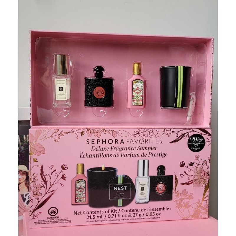 Set nước hoa mini Sephora Favorites Deluxe Fragrance Sampler
