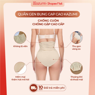 Quần chíp gen bụng kazumi, quần gen bụng chống cuộn chống gập cao cấp a18