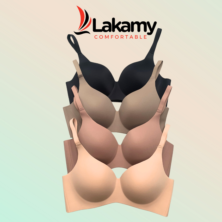Áo Ngực Thái Lan Đệm Mỏng Không Gọng Chống Hằn Không Lộ Viền Thoải Mái T2578 Lakamy Comfortable | BigBuy360 - bigbuy360.vn