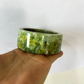 Vòng tay đá cho nam ni 6.2 cm ngọc thật của XƯỞNG CHẾ TÁC ĐÁ PHONG THỦY MỸ NGHỆ AN AN