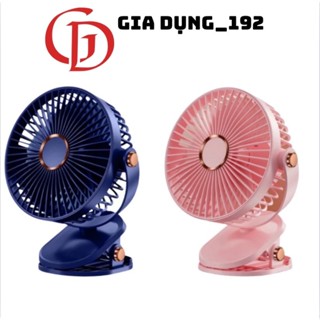  Quạt kẹp bàn tích điện 5 mức độ có đèn led pin 10000 MHA    HÀNG CHÍNH HÃNG   