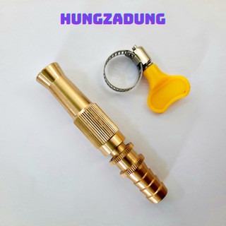 [TẶNG ĐAI SIẾT ] Vòi Xịt Nước Tăng Áp Mini, Vòi Sịt Tăng Áp Rửa Xe, Tưới Cây Có thế điều chỉnh