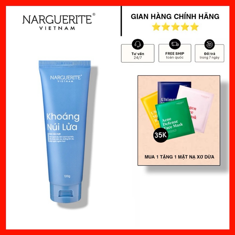 SỮA RỬA MẶT KHOÁNG NÚI LỬA NARGUERITE