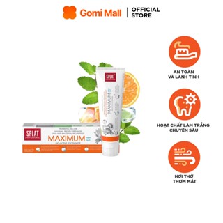 Kem đánh răng  SPLAT Maximum giúp làm trắng răng bảo vệ men răng  & hơi thở thơm mát 100ml