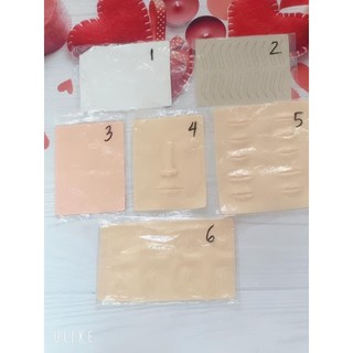 Da giả tập phun xăm thẩm mỹ dùng cho máy phun xăm