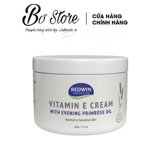 [NỘI ĐỊA ÚC] Kem Redwin Vitamin E Cream giúp dưỡng ẩm, làm trắng da mặt và body, 330ml
