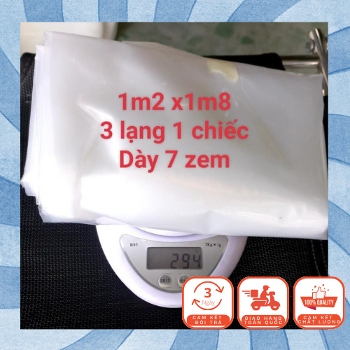Túi Nilong Khổ Lớn Dày 8zem,túi lồng thùng xốp,bao đựng nước chèn mái tôn,Bọc Bảo Quản hàng Hóa