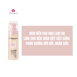 Kem nền Dermacol Collagen make up 30ml - Cho làn da mệt mỏi bừng sáng