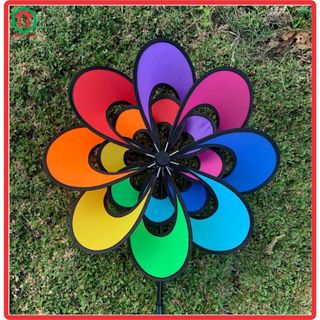 Chong chóng 2 lớp cầu vồng