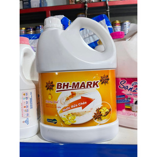 Nước rửa bát hương quế bh- mark siêu sạch can 3,8kg