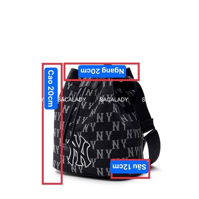 Túi M Korea Xuất Hàn Hoạ Tiết Đen - 4281 | BigBuy360 - bigbuy360.vn