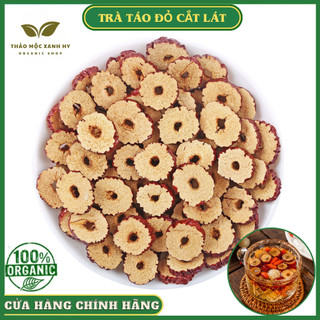 Táo đỏ cắt lát sấy khô 100gr đều và đẹp,nấu chè, pha trà tốt cho sức khỏe