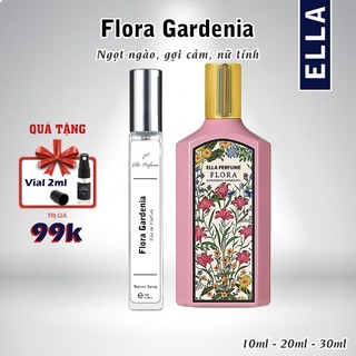 Nước Hoa Nữ ELLA PERFUME Flora Gardenia Chính Hãng Chai 10ml - Hương Thơm Ngọt Ngào, Gợi Cảm, Nữ Tính