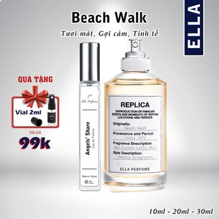 Nước Hoa Nữ Beach Walk Chính Hãng ELLA PERFUME Chai 10ml - Hương Thơm Tươi Mát, Gợi Cảm, Tinh Tế