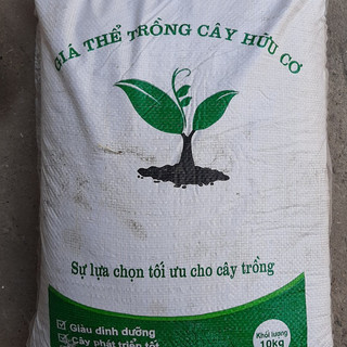 Đất trồng cây, trồng hoa hữu cơ, giá thể đất hữu cơ