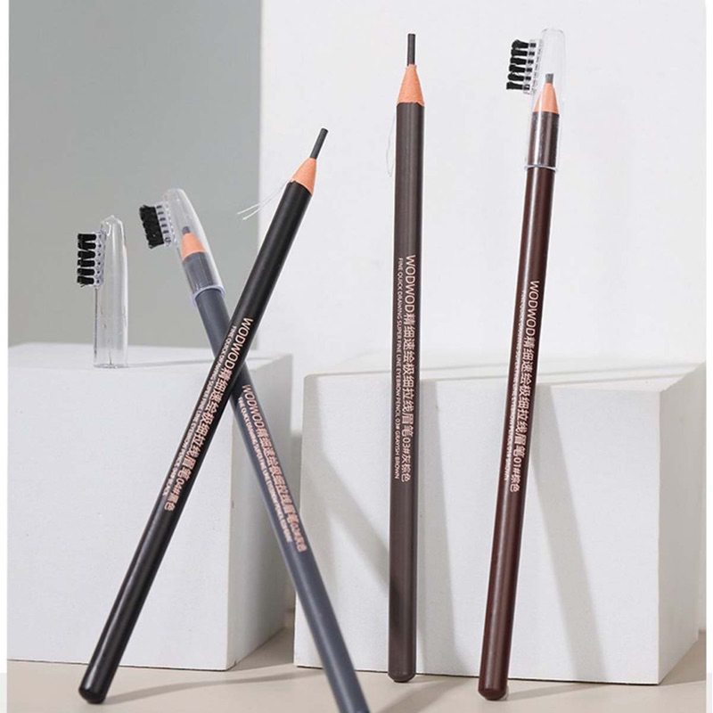 Chì kẻ mày siêu mảnh tự nhiên Wodwod đầu siêu nhỏ 2mm