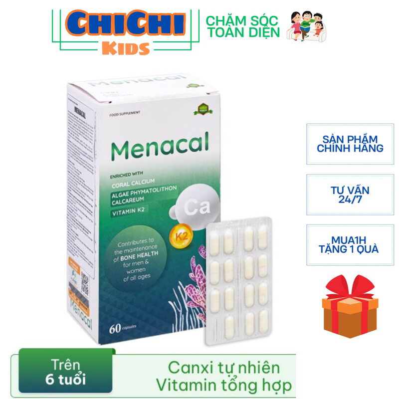 Canci tảo biển đỏ Menacal k2D3mk7